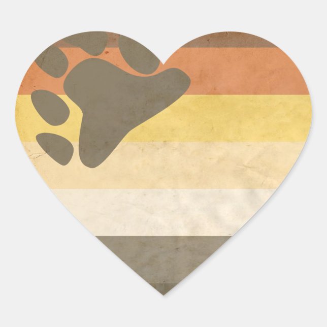 BAR Herz-Aufkleber (Vorderseite)