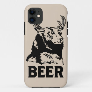 Bär + Hirsch = Bier Case-Mate iPhone Hülle