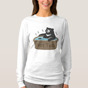 Bär im heißen Wasser T-Shirt