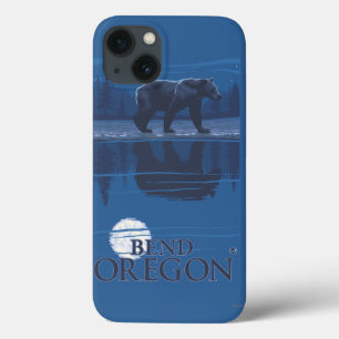 Bär im Mondschein - Biegung, Oregon Case-Mate iPhone Hülle