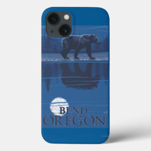 Bär im Mondschein - Biegung, Oregon Case-Mate iPhone Hülle