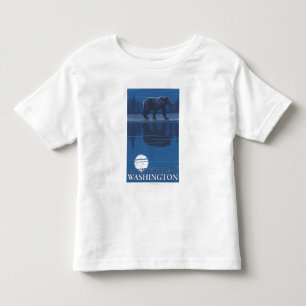 Bär im Mondschein - der Mount Saint Helens, Kleinkind T-shirt