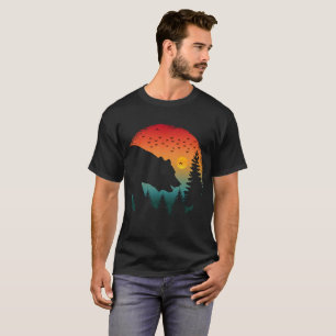 Bär im Wald Vintage T-Shirt