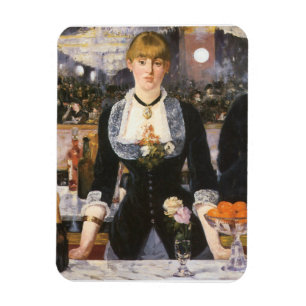 Bar in der Folies Bergère Magnet