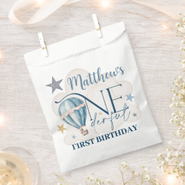 Bär in einem Ballon Weißbuch Gefallen Taschen Geschenktütchen