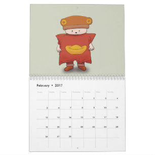 Bär-in-Hut 2017 Kalender