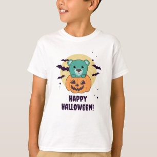 Bär in Pumpkin Sweet Bears Happy Halloween T-Shirt
