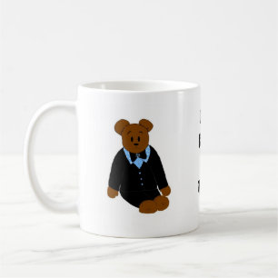 Bär in Tuxedo Kaffeetasse
