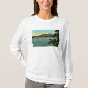 Bar-Insel-Ansicht des Bar-Hafens T-Shirt