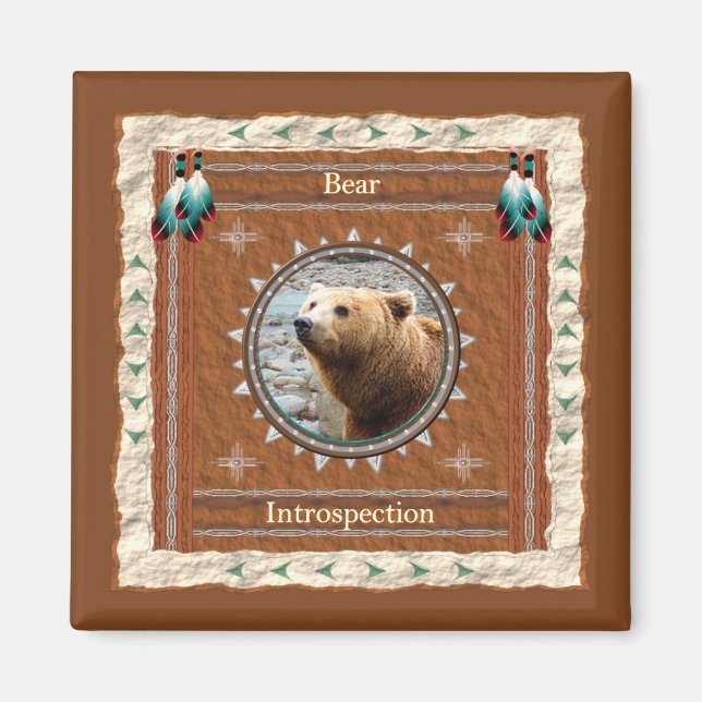 Bär - Introspection - Magnet (Vorne)