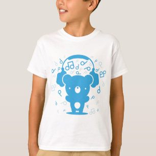 Bär_Kopfhörer T-Shirt