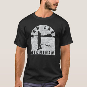 Bar Lake Ice Fischen T-Shirt