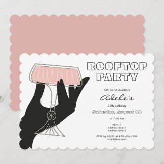 Bar Lounge Dachterrasse Ausgehmöglichkeiten Einladung