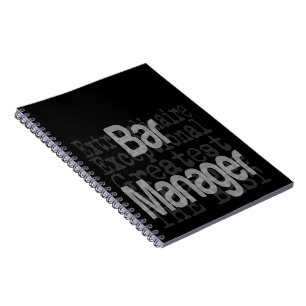 Bar Manager Notizblock