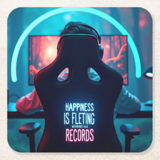 Bar Mat: Gewinnen hat Platten Rechteckiger Pappuntersetzer