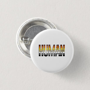 Bär Mensch Button