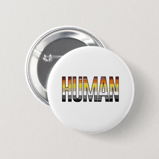 Bär Mensch Button (Vorne & Hinten)