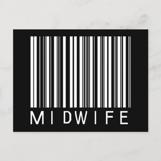BAR MIDWIFE DARK POSTKARTE (Vorderseite)