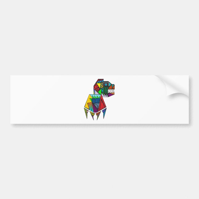 Bär mit allem autoaufkleber (Vorne)