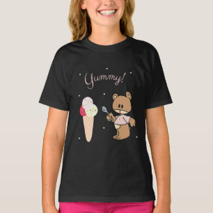 Bär mit Eis T-Shirt