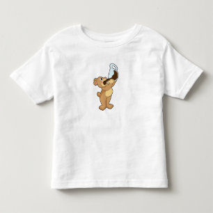 Bär mit Kaffee-Cup Kleinkind T-shirt