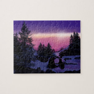 Bär mit meinem Neufundland Bär Puzzle