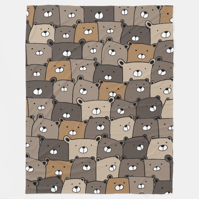 Bär mit mir 60x80 Fleece Blanket (Vorderseite)