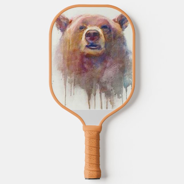 "Bär mit mir!" Pickleball Schläger (Vorderseite)