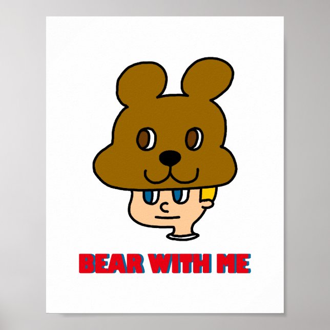 Bär mit mir poster (Vorne)
