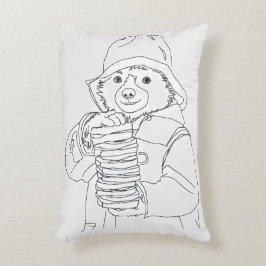 Bär mit Sandwiches Dekokissen