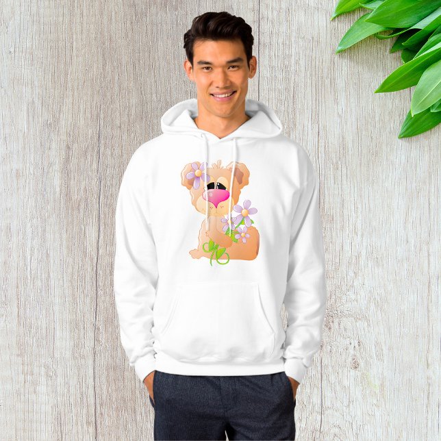 Bär mit sonnendurchfluteten Blume Hoodie (Von Creator hochgeladen)