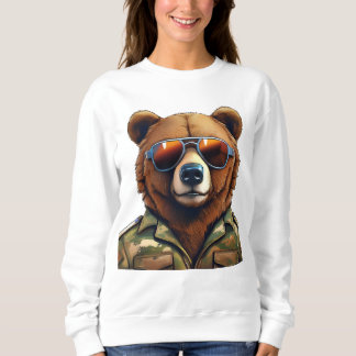 Bär mit Uniform Sweatshirt