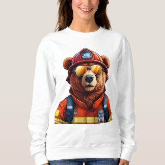 Bär mit Uniform Sweatshirt