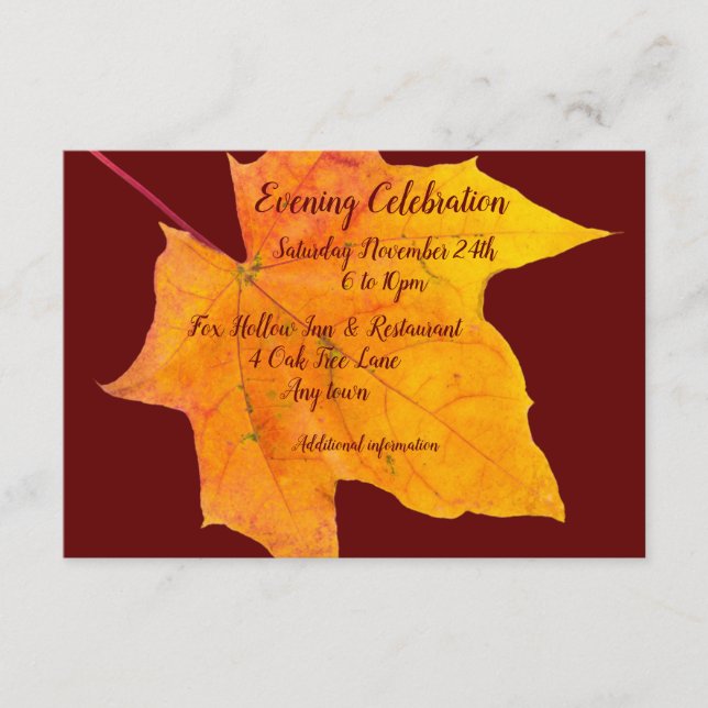 Bar Mitzvah Abend Empfang Einladung Einladung Einl (Vorderseite)