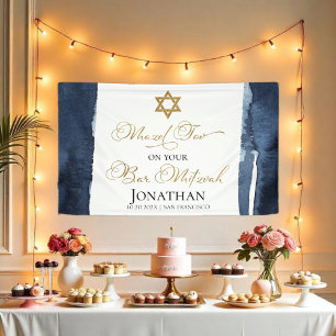 Bar Mitzvah Banner   Abstrakt