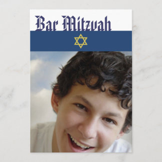 Bar Mitzvah Einladung