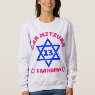 Bar Mitzvah Grandma Sweatshirt