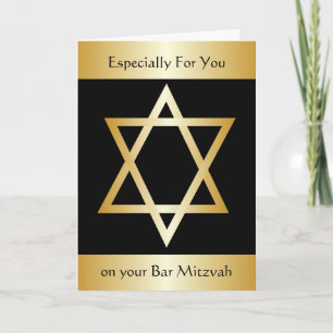 Bar Mitzvah Karte