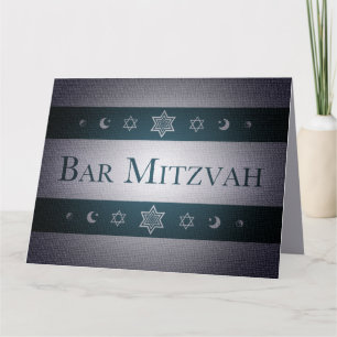 Bar Mitzvah Karte