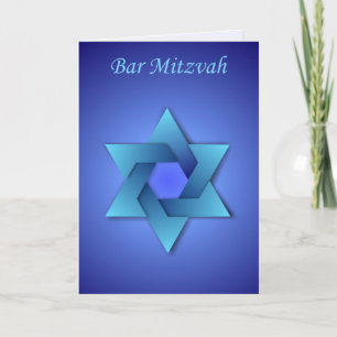 Bar Mitzvah-Karte Karte