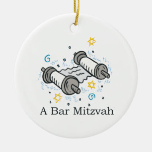 Bar Mitzvah Keramikornament