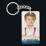 Bar Mitzvah Modern Star des David Foto Schlüsselan Schlüsselanhänger<br><div class="desc">Dieses Design besteht aus spielerischen kursiven Skripten,  die durch einfache san-Serifentypografie bekämpft werden. Dieses Design ist modern und einfach. Fügen Sie ein Foto hinzu.

Abrufbar unter:http://www.zazzle.com/store/selectpartysupplies</div>