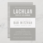 BAR MITZVAH Moderne Minimaltypografie grau Einladung<br><div class="desc">durch kat massard >>> WWW.SIMPLYSWEETPAPERIE.COM << << CONTACT ME für den benutzerdefinierten Wortlaut oder um irgendwelche Zeilen in hebräischer Liebe das Design hinzuzufügen, aber möchte einige Änderungen sehen - ein anderes Farbschema, Produkt, ein Foto hinzufügen oder angepasst für einen anderen Anlass - keine Sorgen einfach kontaktieren Sie mich - ich...</div>