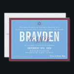 BAR MITZVAH Moderner Fußballblankmaroon ELLINA Einladung<br><div class="desc">durch kat massard >>> kat@simplysweetPAPERIE.com << << CONTACT ME für den benutzerdefinierten Wortlaut oder um irgendwelche Zeilen in hebräischer Liebe das Design hinzuzufügen, aber möchte einige Änderungen sehen - ein anderes Farbschema, Produkt, ein Foto hinzufügen oder angepasst für einen anderen Anlass - keine Sorgen einfach kontaktieren Sie mich - ich...</div>