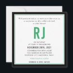 BAR MITZVAH Moderner Name schwarz Kelgrün Einladung<br><div class="desc">durch kat massard >>> kat@simplysweetPAPERIE.com << << CONTACT ME für den benutzerdefinierten Wortlaut oder um irgendwelche Zeilen in hebräischer Liebe das Design hinzuzufügen, aber möchte einige Änderungen sehen - ein anderes Farbschema, Produkt, ein Foto hinzufügen oder angepasst für einen anderen Anlass - keine Sorgen einfach kontaktieren Sie mich - ich...</div>