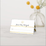 BAR MITZVAH Moderner, schlichter Goldfolienstern Platzkarte<br><div class="desc">von kat massard >>> kat@simplysweetPAPERIE.com << An Trend, niedliches Design für Ihre Event Empfang PLATZKARTEN. Handschreiben Sie den Gästen Namen und fügen Sie Tischnummer TIP :: 1. Zum Ändern/Verschieben von Grafiken und Schriftart und zum Hinzufügen von mehr Text - klicken Sie auf den Knopf "Anpassen" - - - - -...</div>