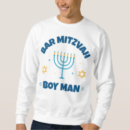 Bar Mitzvah Moderner Star von David Sweatshirt