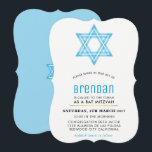 BAR MITZVAH niedlich modern zwischen dem Stern von Einladung<br><div class="desc">von kat massard >>> kat@simplysweetPAPERIE.com << - - - - - - - - - - - - - - - - - - - - - - - - - - - - - - - - - - - - - - - - - - - - -...</div>