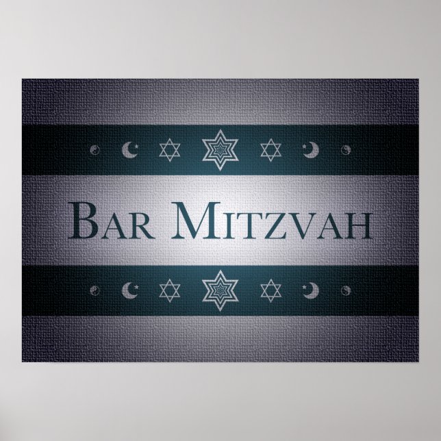 Bar Mitzvah Poster (Vorne)