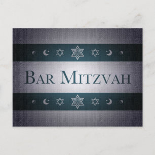 Bar Mitzvah Postkarte